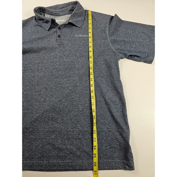 Columbia omni wick size large Grey polo active top - Picture 6 of 6